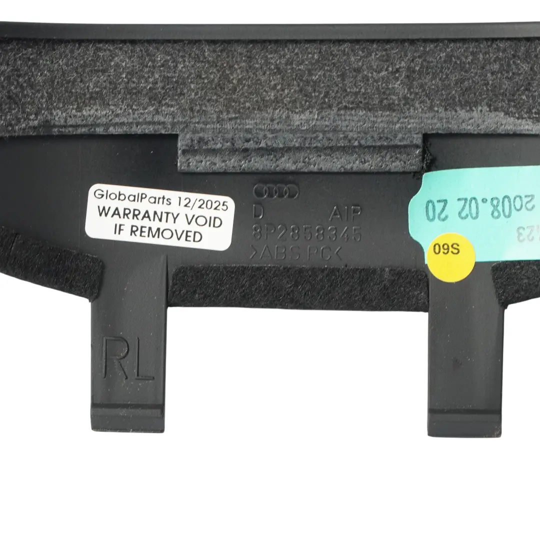 Audi A3 P8 Panneau De Garniture De La Colonne De Direction Supérieure - SKU 8P2858345 - Numéro de pièce 8P2858345