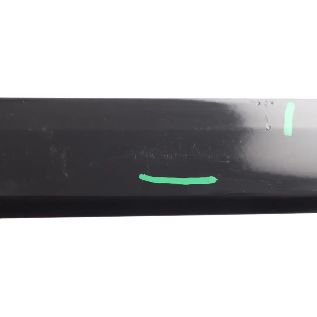 Audi A3 8P Front Door Trim Cover Strip Panel Left N/S Brilliant Black-Y9B - SKU 8P3853953D-BBL - Part number 8P3853953D