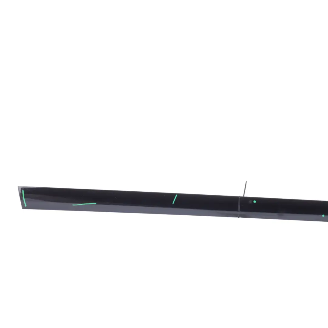 Audi A3 8P Door Trim Strip Cover Panel Front Right O/S Side Brilliant Black-Y9B - SKU 8P3853954D-BBL - Part number 8P3853954D