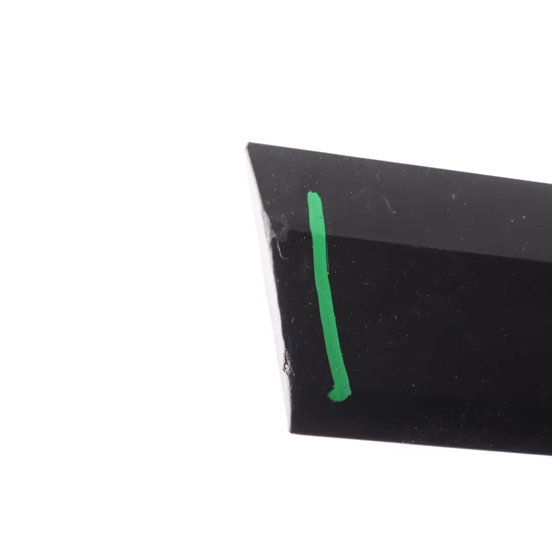 Audi A3 8P Front Door Trim Strip Cover Panel Right O/S Side Brilliant Black-Y9B - SKU 8P3853954D-BBL - Part number 8P3853954D