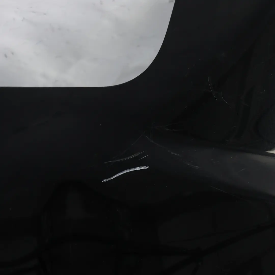 Bumper Trim Panel Covering Phantom Black - Z9Y to Audi RS3 8P Rear with Part number 8P4807067 Audi RS3 8P Rear Bumper Trim Panel Covering Phantom Black - Z9Y - SKU 8P4807067-PHB - Part number 8P4807067