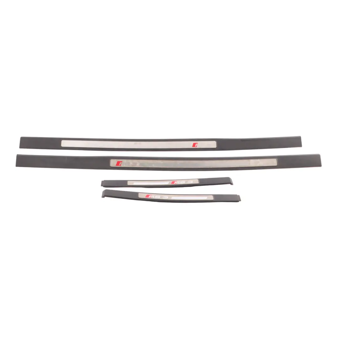 Baguette Seuil Porte Garniture Avant Arrière Kit pour Audi RS3 8P à propos du numéro de pièce 8P4853491L Audi RS3 8P Baguette Seuil Porte Garniture Avant Arrière Kit - SKU 8P4853491L-1 - Numéro de pièce 8P4853491L