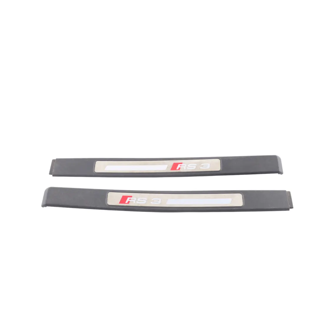 Audi RS3 8P Door Sill Cover Entry Plate Moulding Strip Trim Front Rear Set - SKU 8P4853491L-1 - Part number 8P4853491L