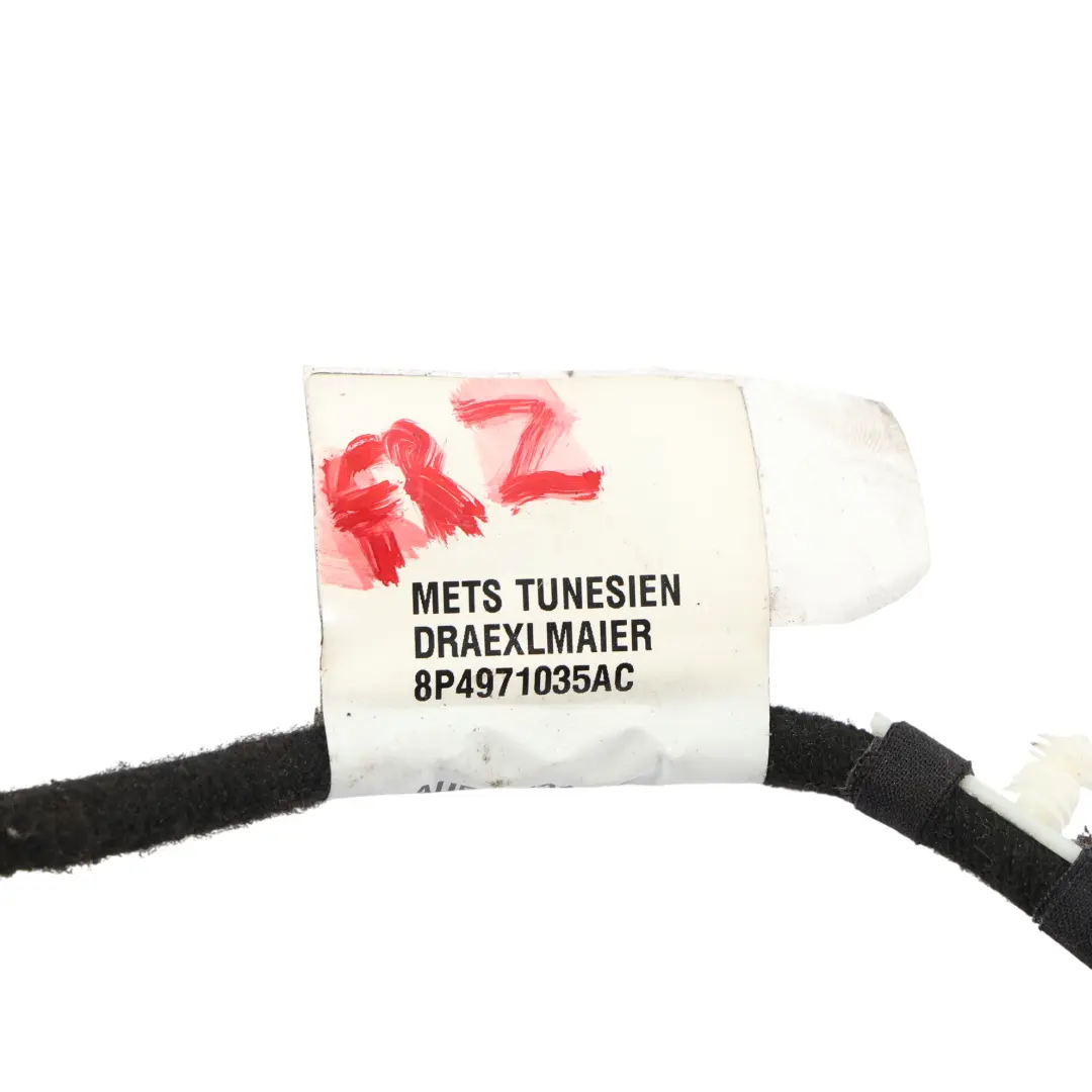 Cablaggio Porta Lato Guidatore Cavo Elettrico per Audi A3 8P con numero di parte 8P4971035AC Audi A3 8P Cablaggio Porta Lato Guidatore Cavo Elettrico - SKU 8P4971035AC - Numero di parte 8P4971035AC