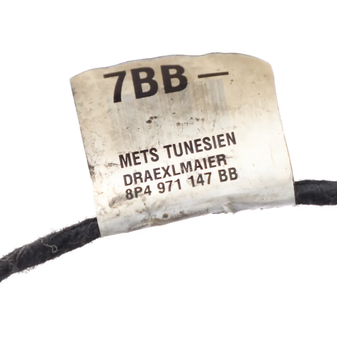 Tail Lamp Light Trunk Wiring Harness Cable Right O/S to Audi A3 8P Rear with Part number 8P4971147BB Audi A3 8P Rear Tail Lamp Light Trunk Wiring Harness Cable Right O/S - SKU 8P4971147BB - Part number 8P4971147BB