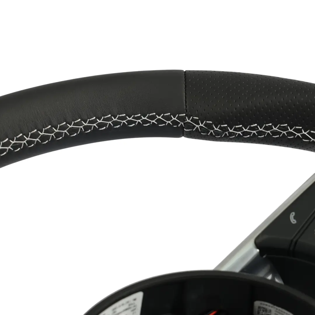 8S Volante S-Line NUEVO Cuero Negro Fondo Plano para Audi TT con número de pieza 8S0419091AB Audi TT 8S Volante S-Line NUEVO Cuero Negro Fondo Plano - SKU 8S0419091AB-1 - Número de pieza 8S0419091AB