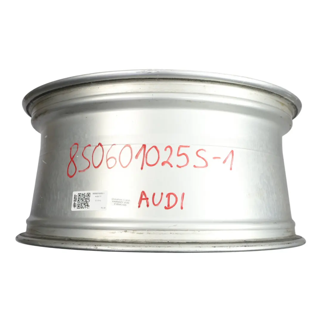Audi TT 8S Silver Wheel Alloy Rim 20" 9J ET:52 Multi Spoke - SKU 8S0601025S-1 - Part number 8S0601025S