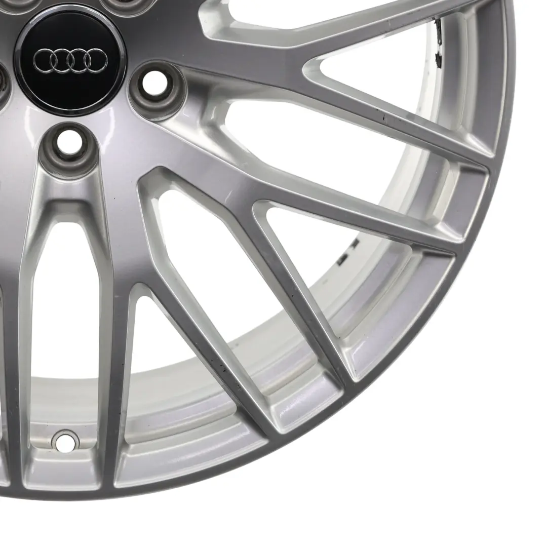 Audi TT 8S Cerchio Lega Argento 20" 9J ET:52 Multi Spoke - SKU 8S0601025S-1 - Numero di parte 8S0601025S