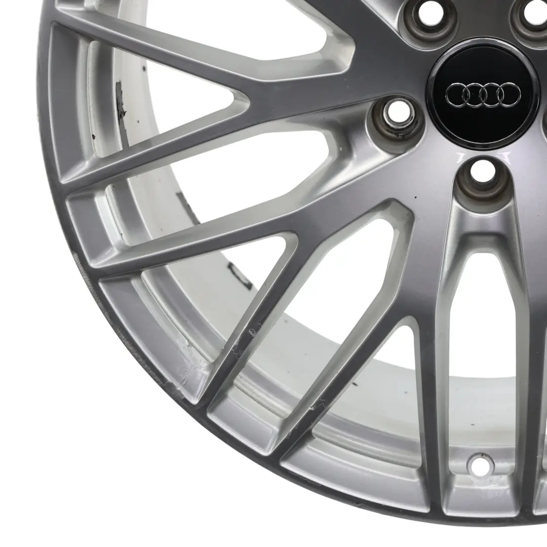 Audi TT 8S Silver Wheel Alloy Rim 20" 9J ET:52 Multi Spoke - SKU 8S0601025S-2 - Part number 8S0601025S