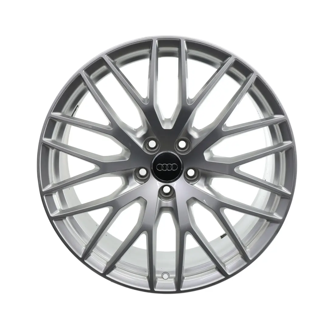 8S Silver Wheel Alloy Rim 20" 9J ET:52 Multi Spoke to Audi TT with Part number 8S0601025S Audi TT 8S Silver Wheel Alloy Rim 20" 9J ET:52 Multi Spoke - SKU 8S0601025S-3 - Part number 8S0601025S