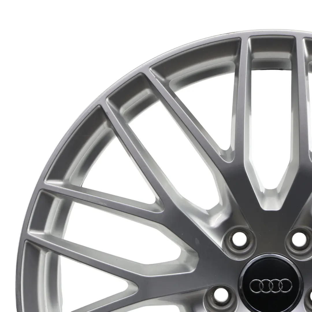 8S Silver Wheel Alloy Rim 20" 9J ET:52 Multi Spoke to Audi TT with Part number 8S0601025S Audi TT 8S Silver Wheel Alloy Rim 20" 9J ET:52 Multi Spoke - SKU 8S0601025S-3 - Part number 8S0601025S