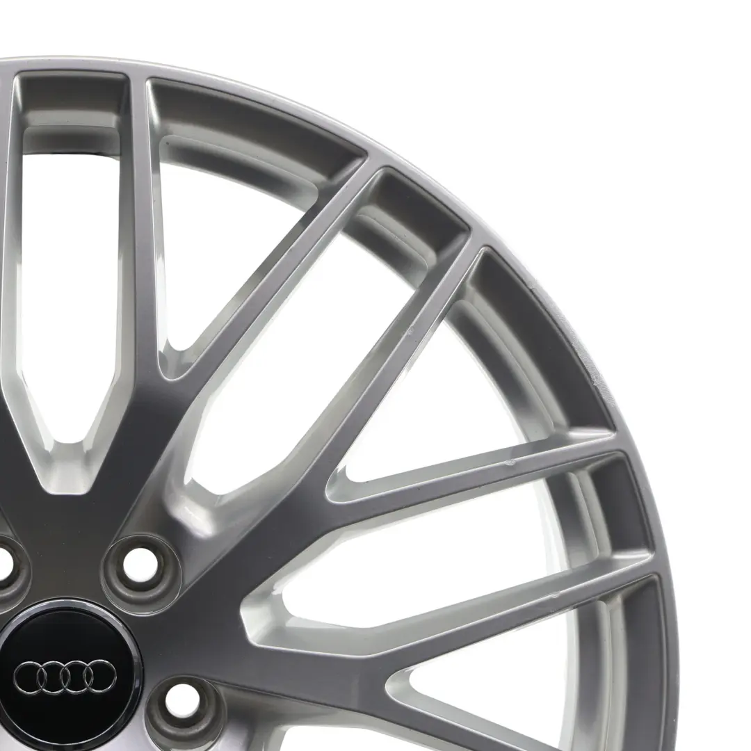 8S Silver Wheel Alloy Rim 20" 9J ET:52 Multi Spoke to Audi TT with Part number 8S0601025S Audi TT 8S Silver Wheel Alloy Rim 20" 9J ET:52 Multi Spoke - SKU 8S0601025S-3 - Part number 8S0601025S