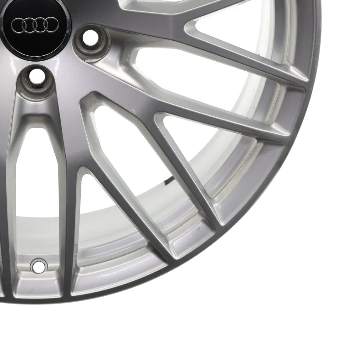 8S Silver Wheel Alloy Rim 20" 9J ET:52 Multi Spoke to Audi TT with Part number 8S0601025S Audi TT 8S Silver Wheel Alloy Rim 20" 9J ET:52 Multi Spoke - SKU 8S0601025S-3 - Part number 8S0601025S