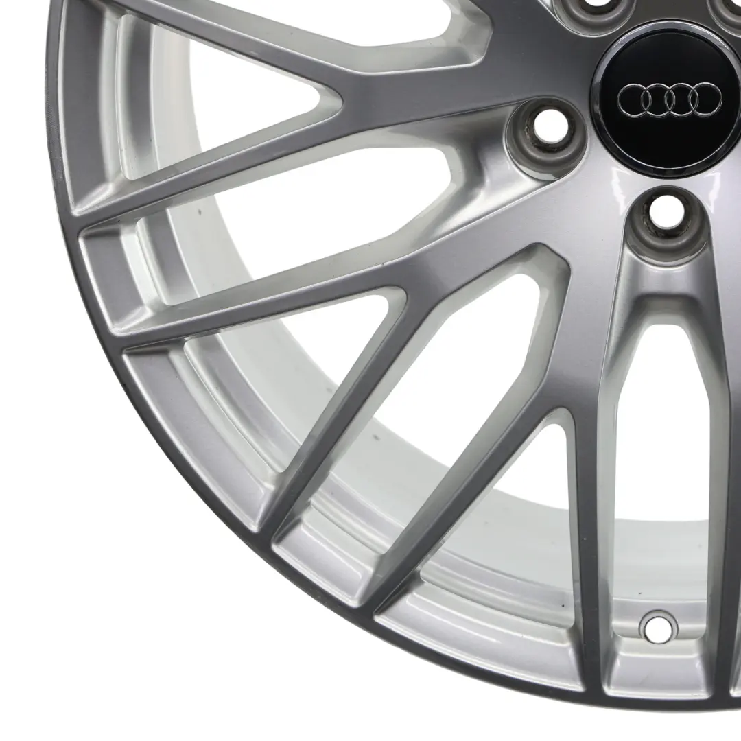 8S Silver Wheel Alloy Rim 20" 9J ET:52 Multi Spoke to Audi TT with Part number 8S0601025S Audi TT 8S Silver Wheel Alloy Rim 20" 9J ET:52 Multi Spoke - SKU 8S0601025S-3 - Part number 8S0601025S