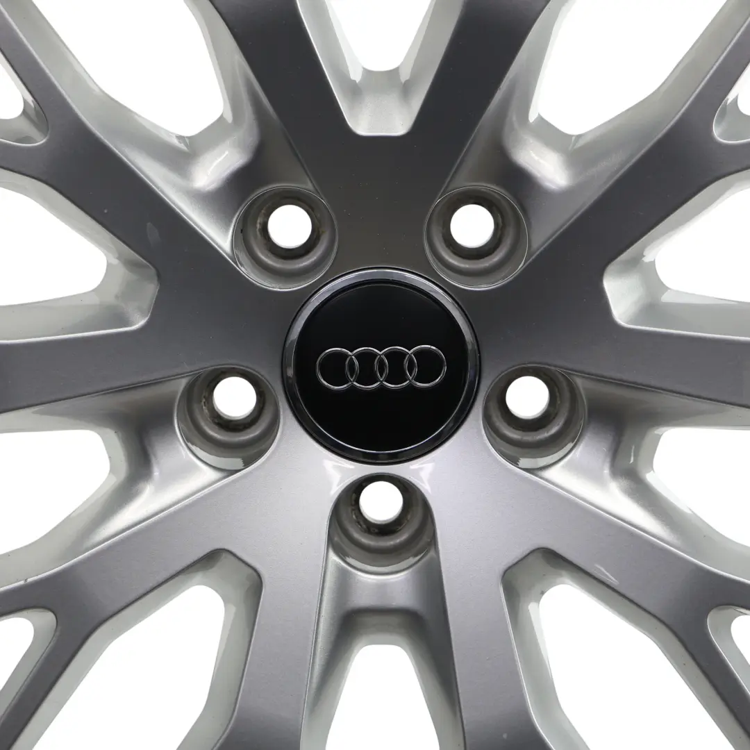 8S Silver Wheel Alloy Rim 20" 9J ET:52 Multi Spoke to Audi TT with Part number 8S0601025S Audi TT 8S Silver Wheel Alloy Rim 20" 9J ET:52 Multi Spoke - SKU 8S0601025S-3 - Part number 8S0601025S