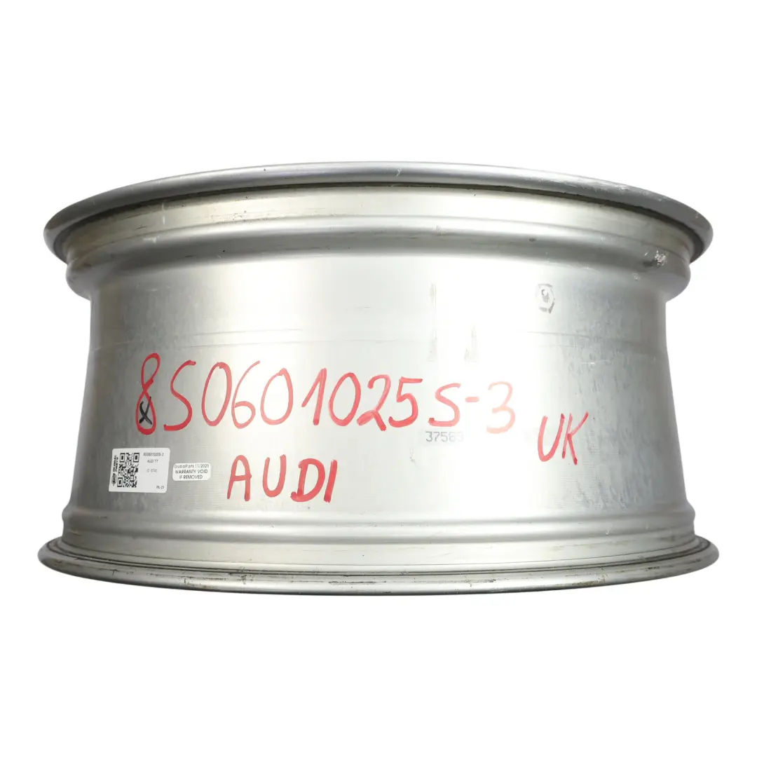8S Silver Wheel Alloy Rim 20" 9J ET:52 Multi Spoke to Audi TT with Part number 8S0601025S Audi TT 8S Silver Wheel Alloy Rim 20" 9J ET:52 Multi Spoke - SKU 8S0601025S-3 - Part number 8S0601025S