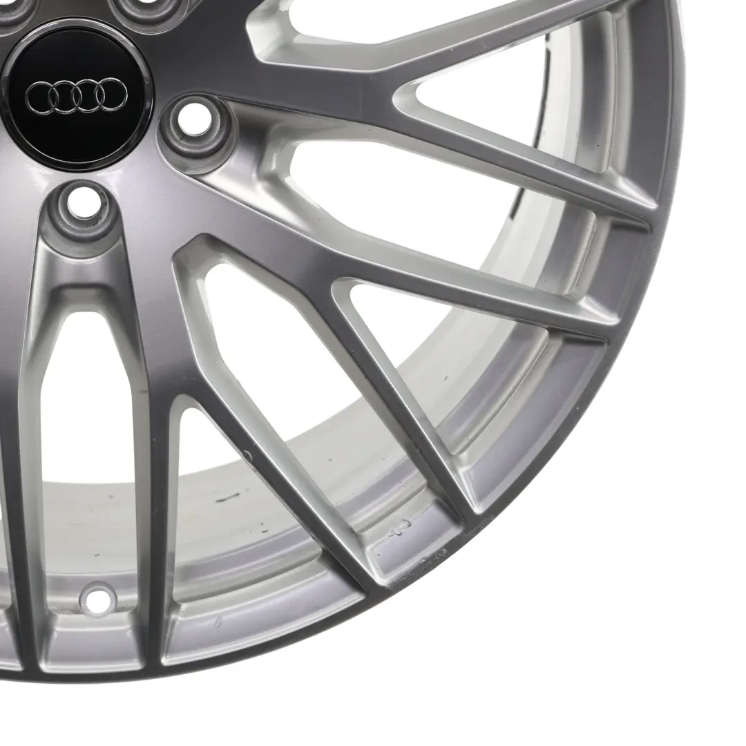 8S Silver Wheel Alloy Rim 20" 9J ET:52 Multi Spoke to Audi TT with Part number 8S0601025S Audi TT 8S Silver Wheel Alloy Rim 20" 9J ET:52 Multi Spoke - SKU 8S0601025S-4 - Part number 8S0601025S
