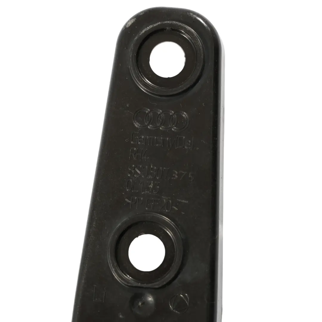 Audi TT FV Rear Upper Bumper Guide Mount Bracket Holder Left N/S - SKU 8S0807375-1 - Part number 8S0807375