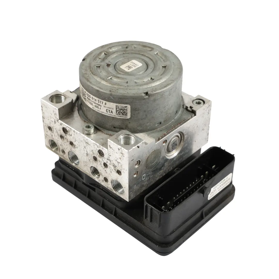 Mk3 8S Bremspumpe ABS ESP Modul Steuergerät 8S0614517F für Audi TT mit Teilenummer 8S0907379F Audi TT Mk3 8S Bremspumpe ABS ESP Modul Steuergerät 8S0614517F - SKU 8S0907379F - Teilenummer 8S0907379F