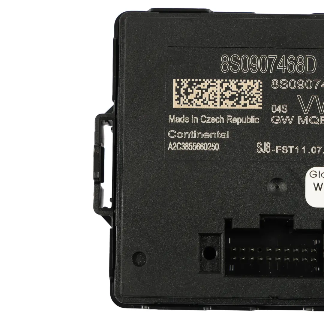 Mk3 8S Gateway Modul Schnittstelle Datenbus Steuergerät für Audi TT FV mit Teilenummer 8S0907468D Audi TT FV Mk3 8S Gateway Modul Schnittstelle Datenbus Steuergerät - SKU 8S0907468D - Teilenummer 8S0907468D