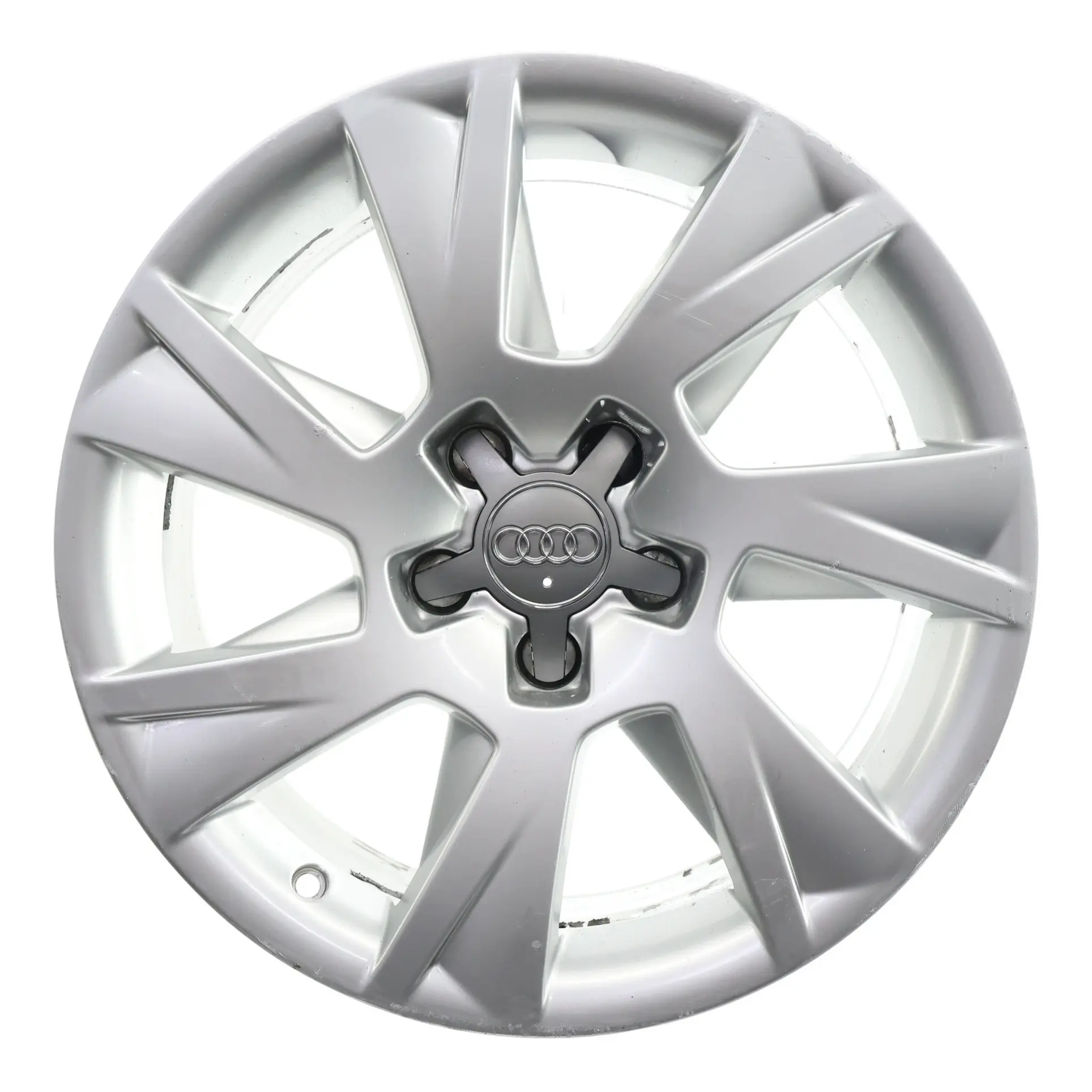 Audi A5 8T Wheel Alloy Rim Silver 17" 7.5J ET:28 7-Spoke 8T0601025C