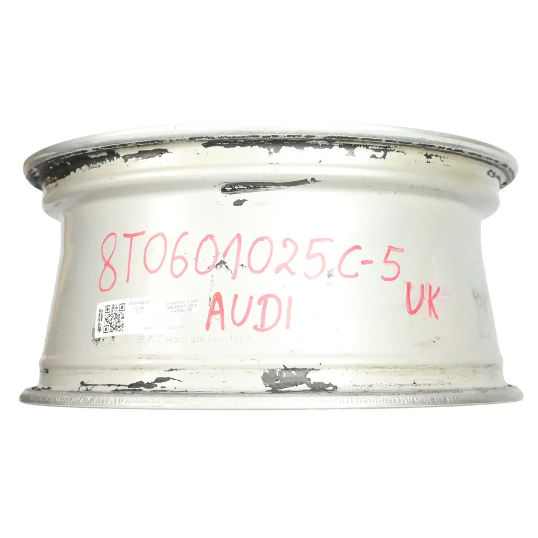 Alloy Rim Silver 17" 7.5J ET:28 7-Spoke to Audi A5 8T Wheel with Part number 8T0601025C Audi A5 8T Wheel Alloy Rim Silver 17" 7.5J ET:28 7-Spoke - SKU 8T0601025C-5 - Part number 8T0601025C
