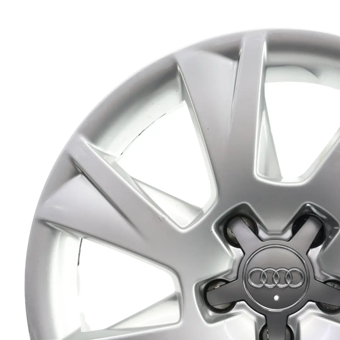 Audi A5 8T Cerchio In Lega Argento 17" 7.5J ET:28 7-Spoke - SKU 8T0601025C-5 - Numero di parte 8T0601025C