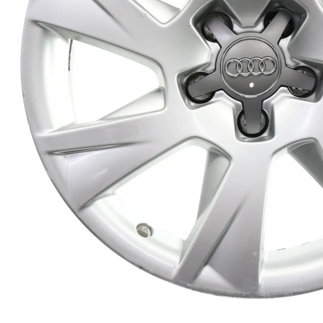 Leicht Metall Felge Silber 17" 7.5J ET:28 7-Speichen für Audi A5 8T mit Teilenummer 8T0601025C Audi A5 8T Leicht Metall Felge Silber 17" 7.5J ET:28 7-Speichen - SKU 8T0601025C-5 - Teilenummer 8T0601025C