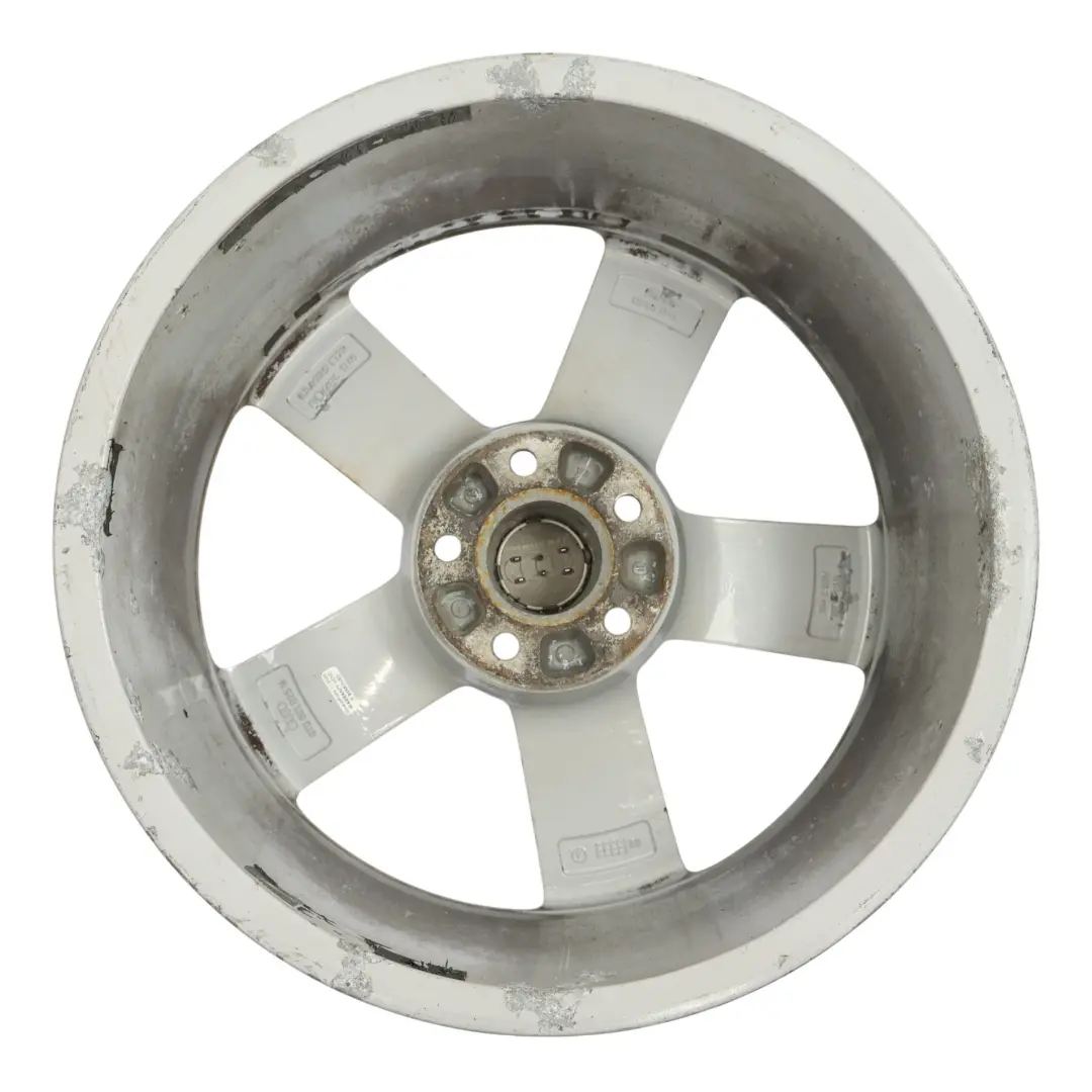 Audi A5 8T Wheel Alloy Rim Silver 18" 8.5J ET:29 Star Spoke - SKU 8T0601025M-4 - Part number 8T0601025M