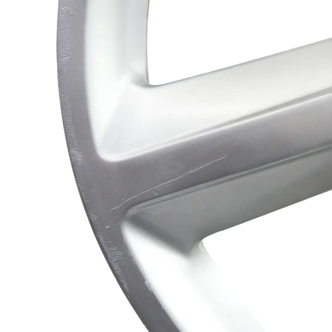 Audi A5 8T Wheel Alloy Rim Silver 18" 8.5J ET:29 Star Spoke - SKU 8T0601025M-4 - Part number 8T0601025M