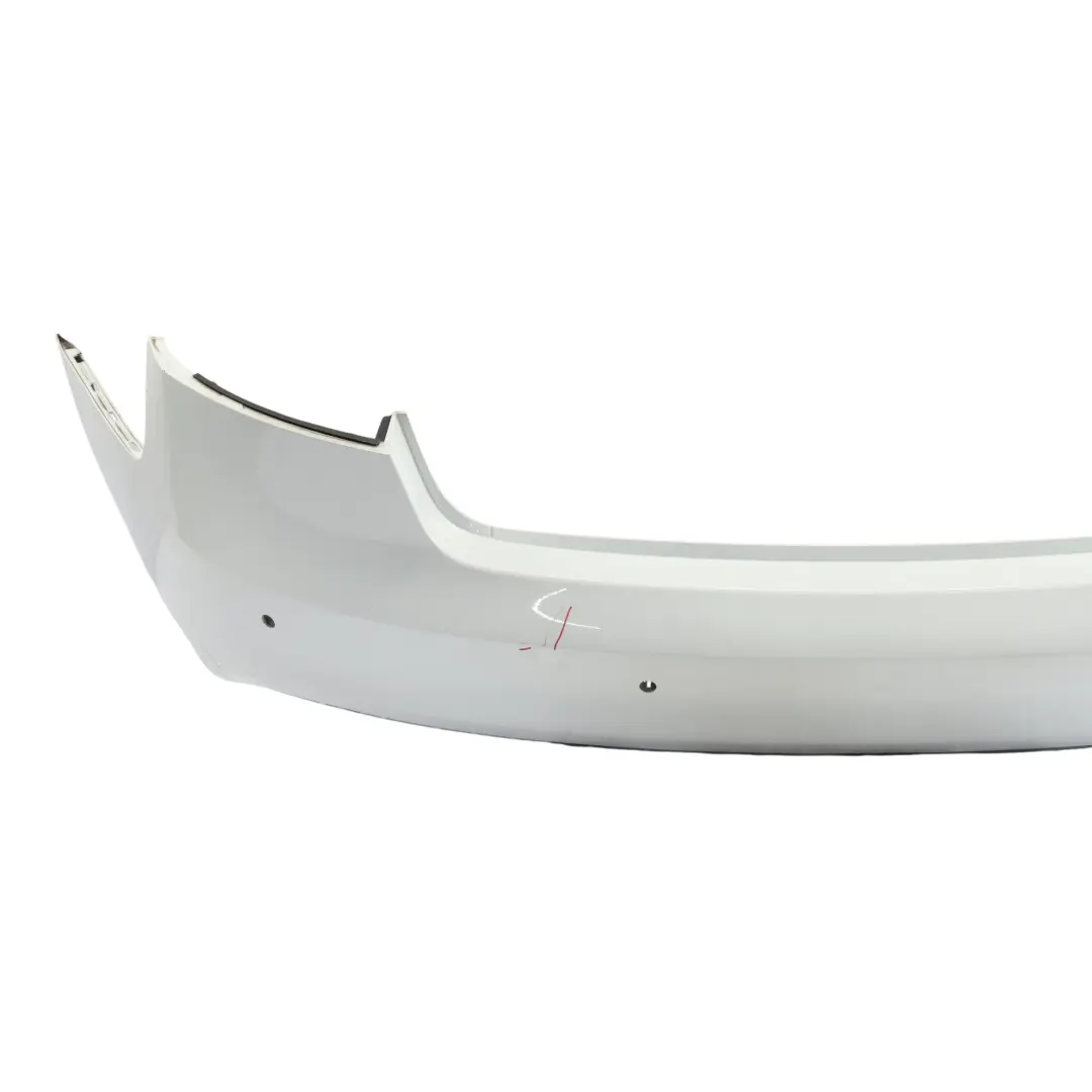 Audi A5 8T Rear Bumper Trim Panel Covering Glacier White Pearl - S9R - SKU 8T0807067D-MGW - Part number 8T0807067D