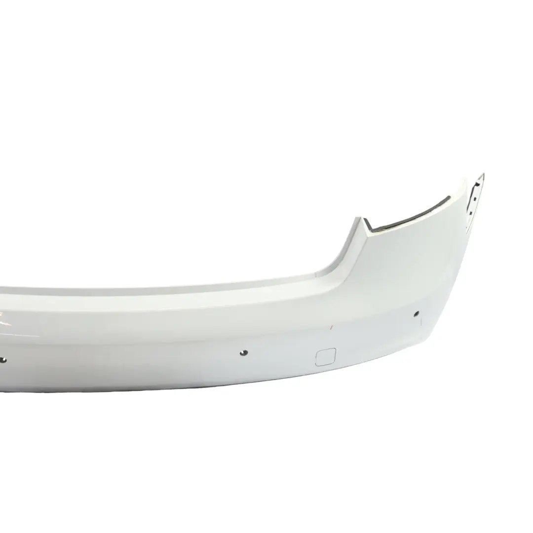 Audi A5 8T Rear Bumper Trim Panel Covering Glacier White Pearl - S9R - SKU 8T0807067D-MGW - Part number 8T0807067D