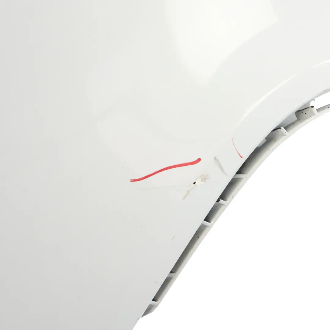 Audi A5 8T Rear Bumper Trim Panel Covering Glacier White Pearl - S9R - SKU 8T0807067D-MGW - Part number 8T0807067D