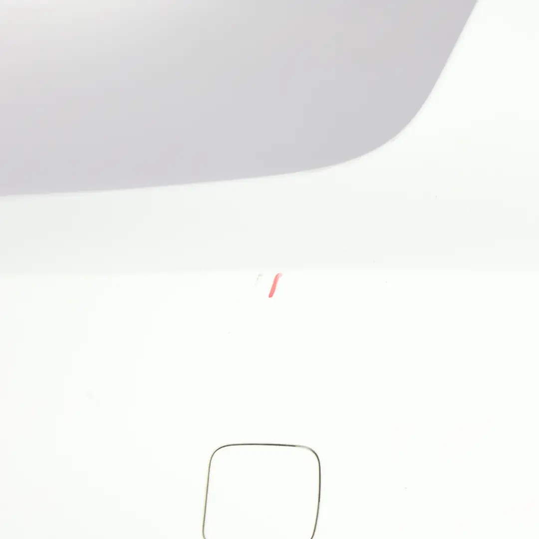 Audi A5 8T Rear Bumper Trim Panel Covering Glacier White Pearl - S9R - SKU 8T0807067D-MGW - Part number 8T0807067D