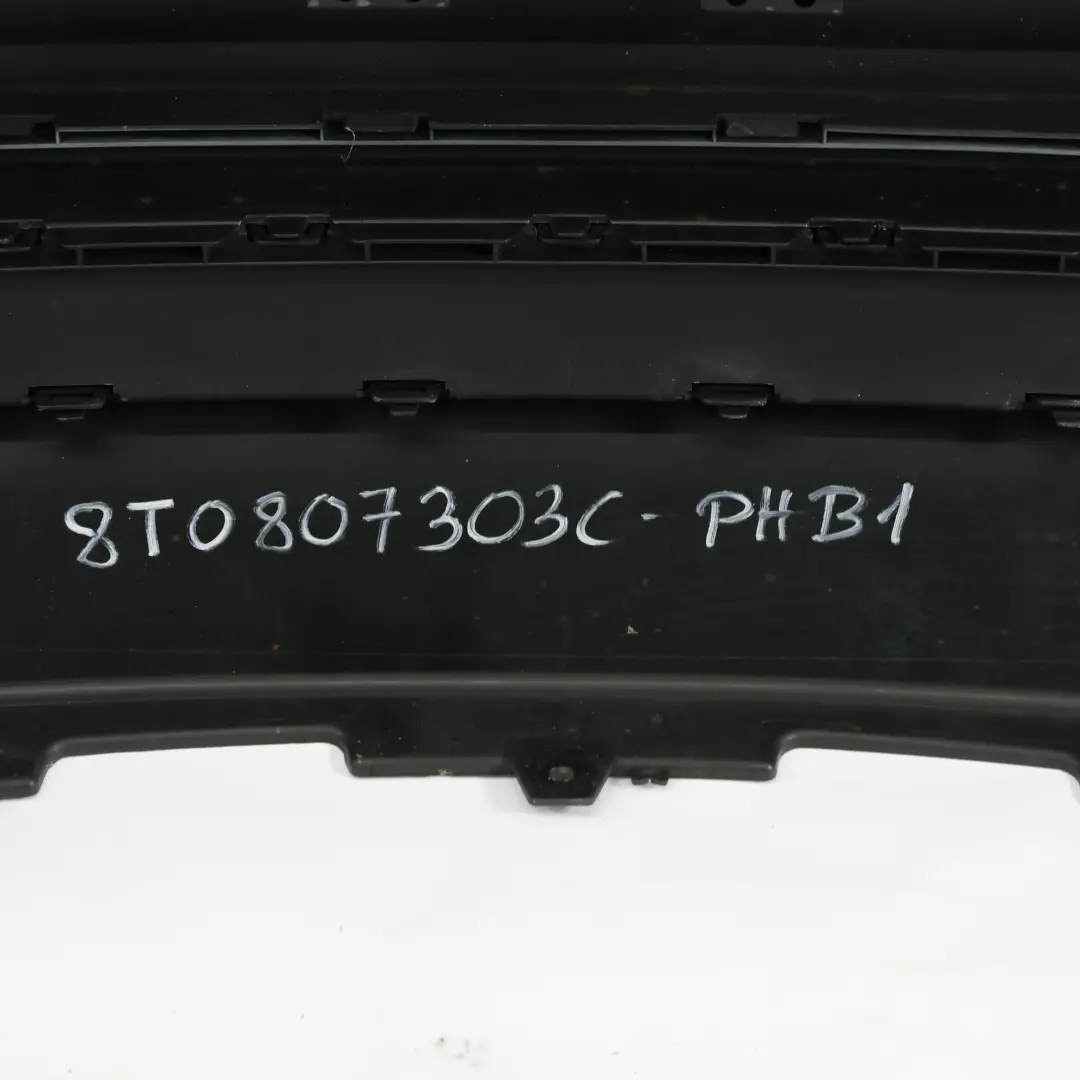 Audi S5 8T Rear Bumper Trim Panel Covering Phantom Black - Z9Y - SKU 8T0807303C-PHB1 - Part number 8T0807303C