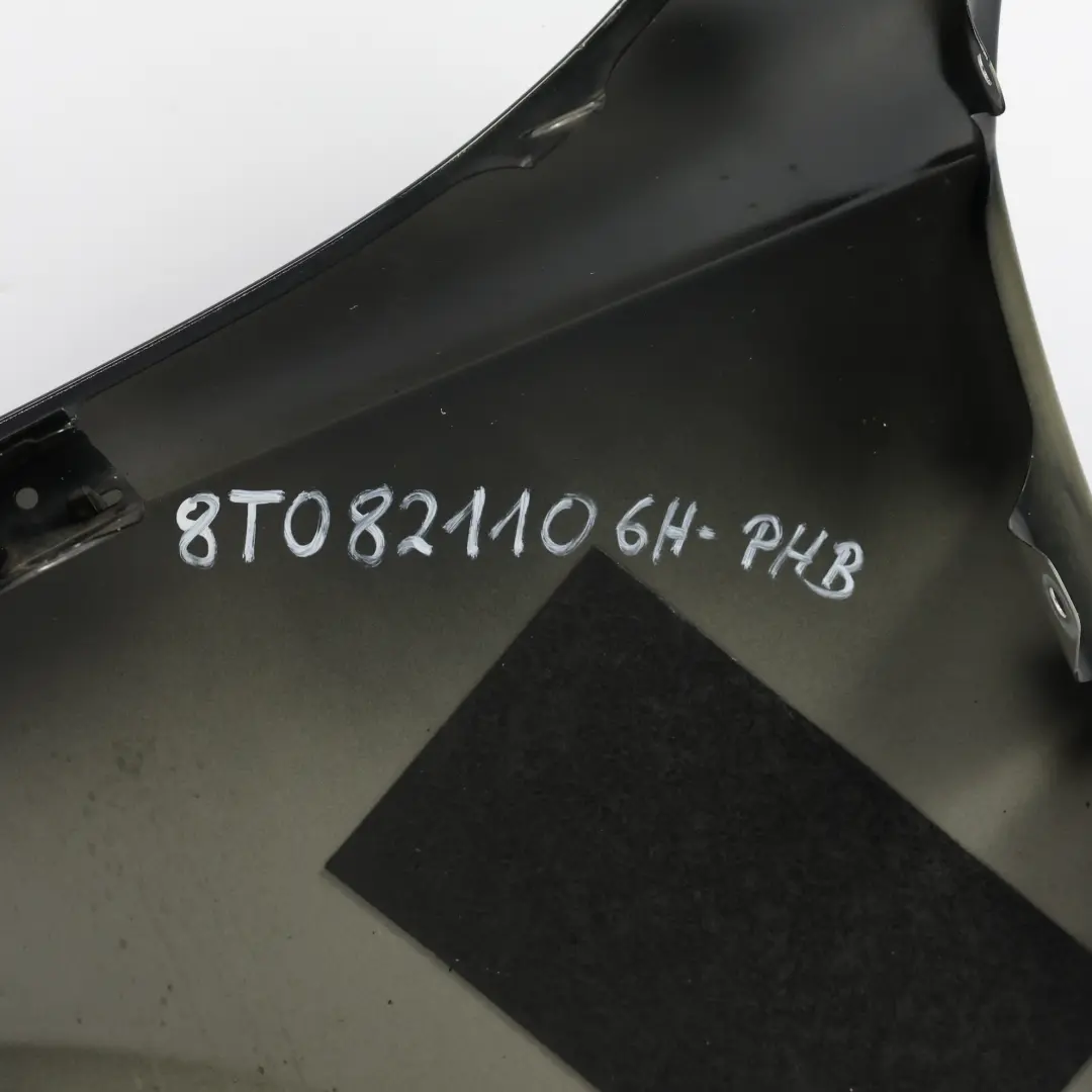 Audi A5 8T Błotnik Prawy Przedni Phantom Black Czarny - Z9Y - SKU 8T0821106H-PHB - Numer Części 8T0821106H
