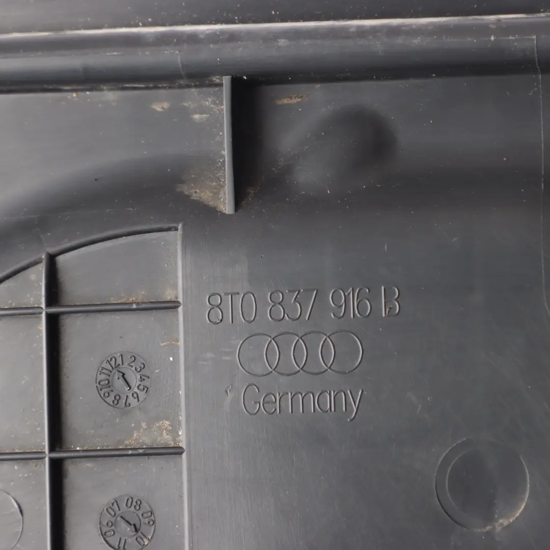 8F Coupe Cabrio Tür Innenverkleidung Vorne Rechts für Audi A5 8T mit Teilenummer 8T0837916B Audi A5 8T 8F Coupe Cabrio Tür Innenverkleidung Vorne Rechts - SKU 8T0837916B - Teilenummer 8T0837916B