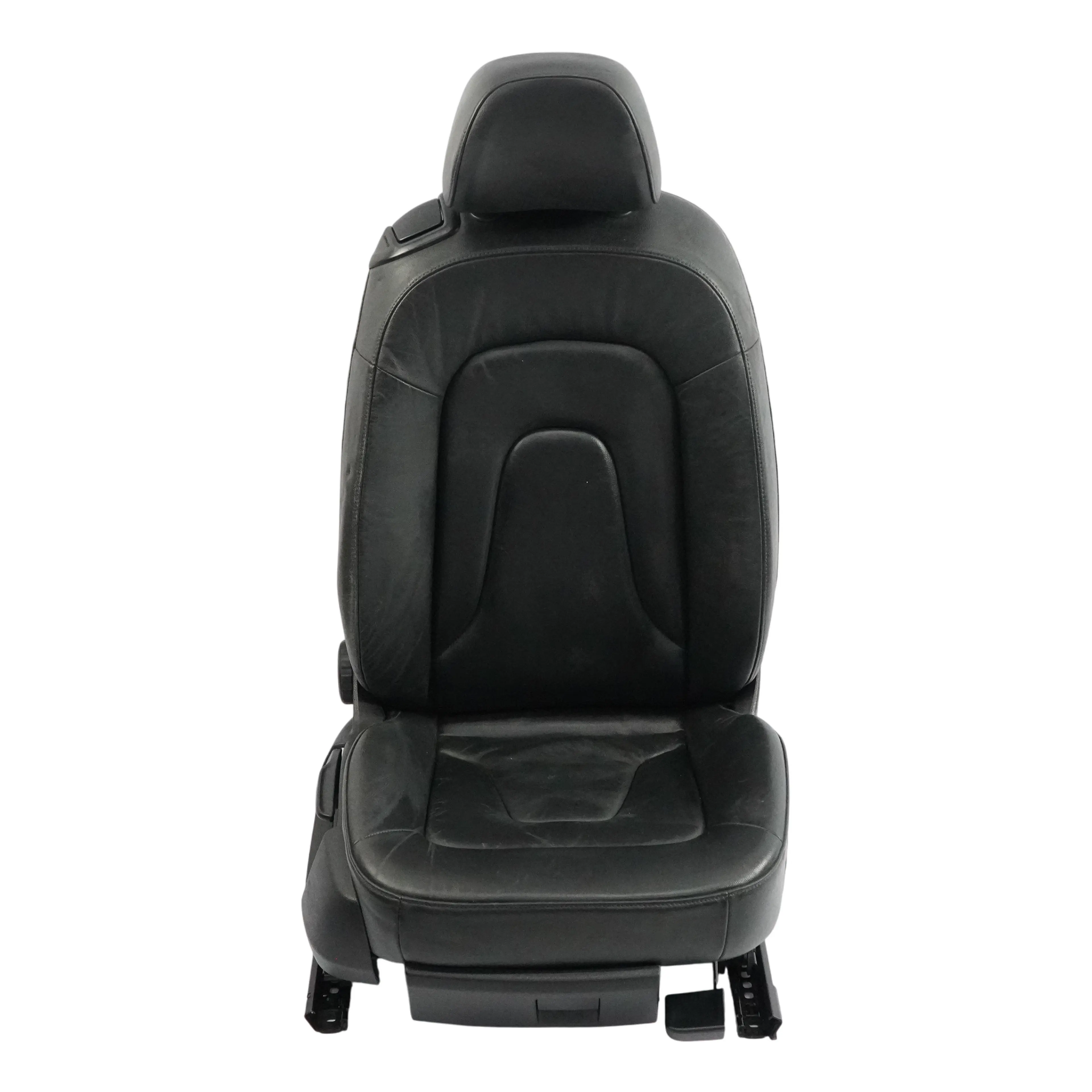 Audi A5 8T Coupe Asiento Delantero Derecho Calefaccionado Cuero Soul Negro