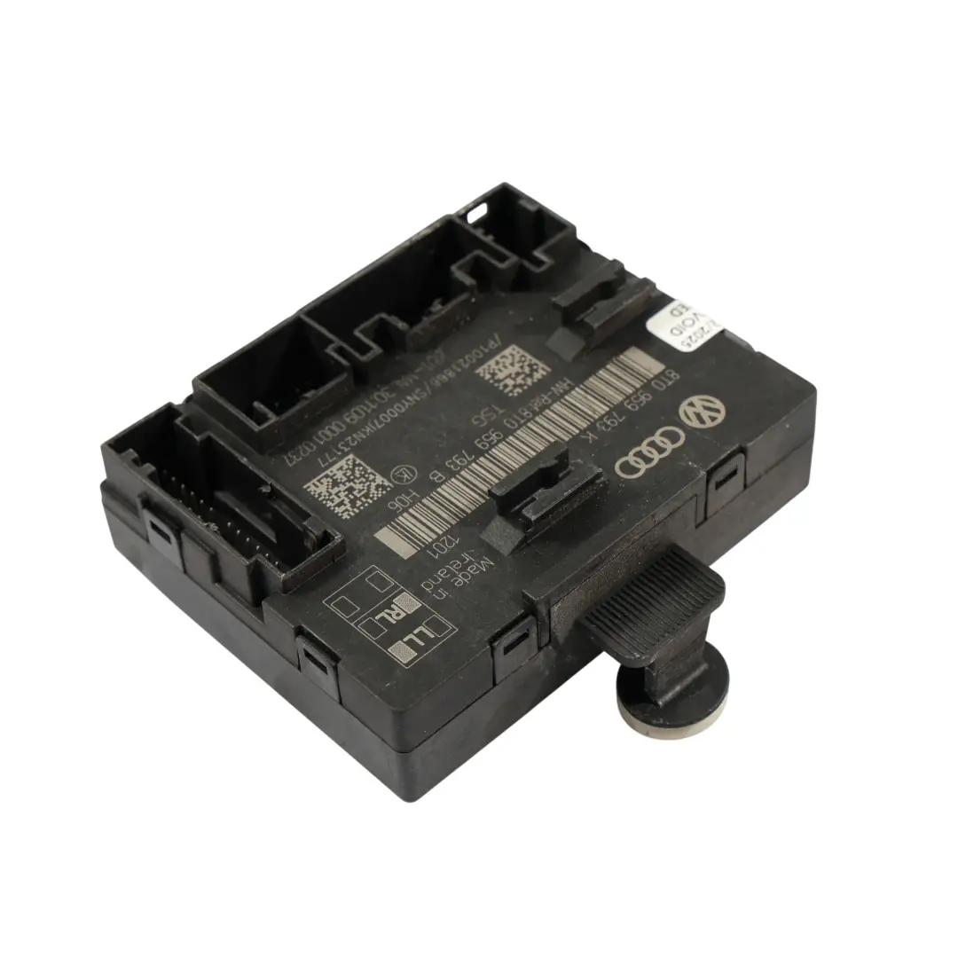 Moduł Sterujący Drzwiami Kierowcy Przód do Audi A4 B8 A5 8T o numerze 8T0959793K Audi A4 B8 A5 8T Moduł Sterujący Drzwiami Kierowcy Przód - SKU 8T0959793K - Numer Części 8T0959793K