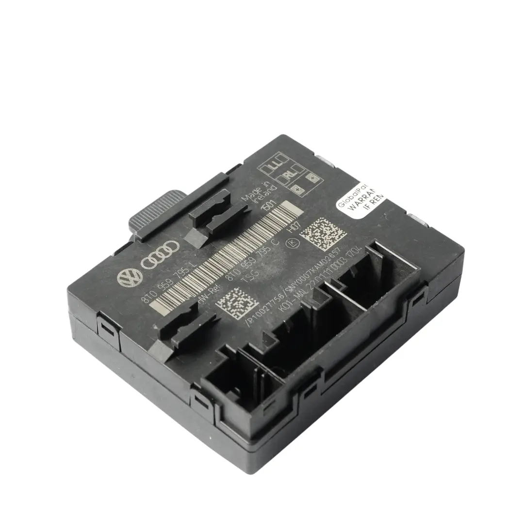 Modulo Di Controllo Porta Posteriore Sinistra Destra per Audi A5 8T con numero di parte 8T0959795C Audi A5 8T Modulo Di Controllo Porta Posteriore Sinistra Destra - SKU 8T0959795C - Numero di parte 8T0959795C