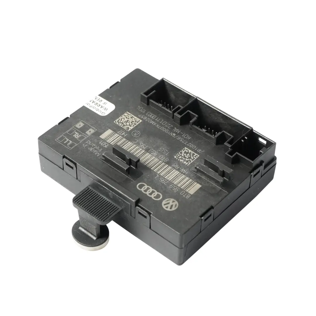 Modulo Di Controllo Porta Posteriore Sinistra Destra per Audi A5 8T con numero di parte 8T0959795C Audi A5 8T Modulo Di Controllo Porta Posteriore Sinistra Destra - SKU 8T0959795C - Numero di parte 8T0959795C