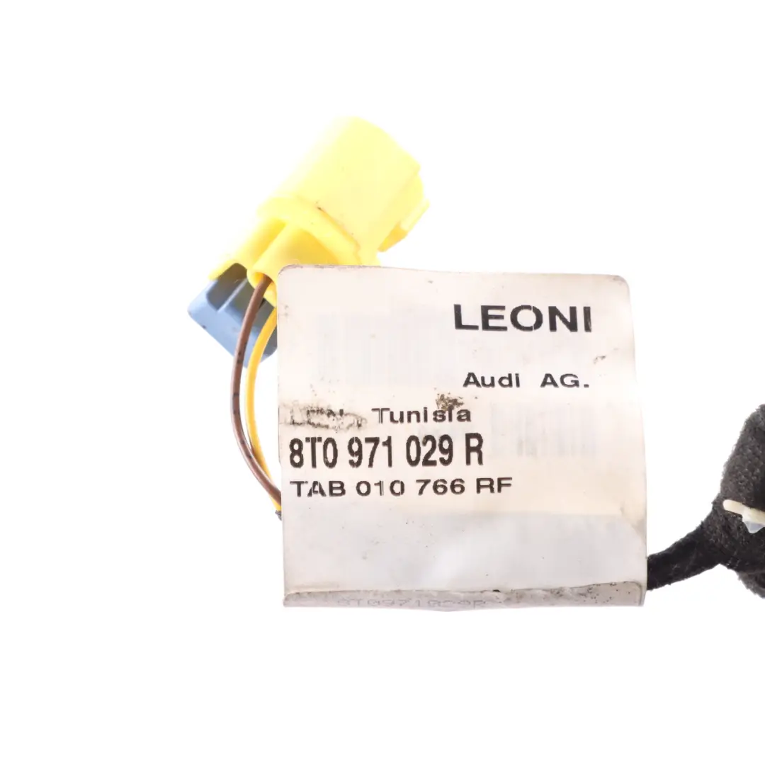 Front Door Wiring Loom Harness Driver's Side to Audi A5 8T Coupe with Part number 8T0971029R Audi A5 8T Coupe Front Door Wiring Loom Harness Driver's Side - SKU 8T0971029R - Part number 8T0971029R