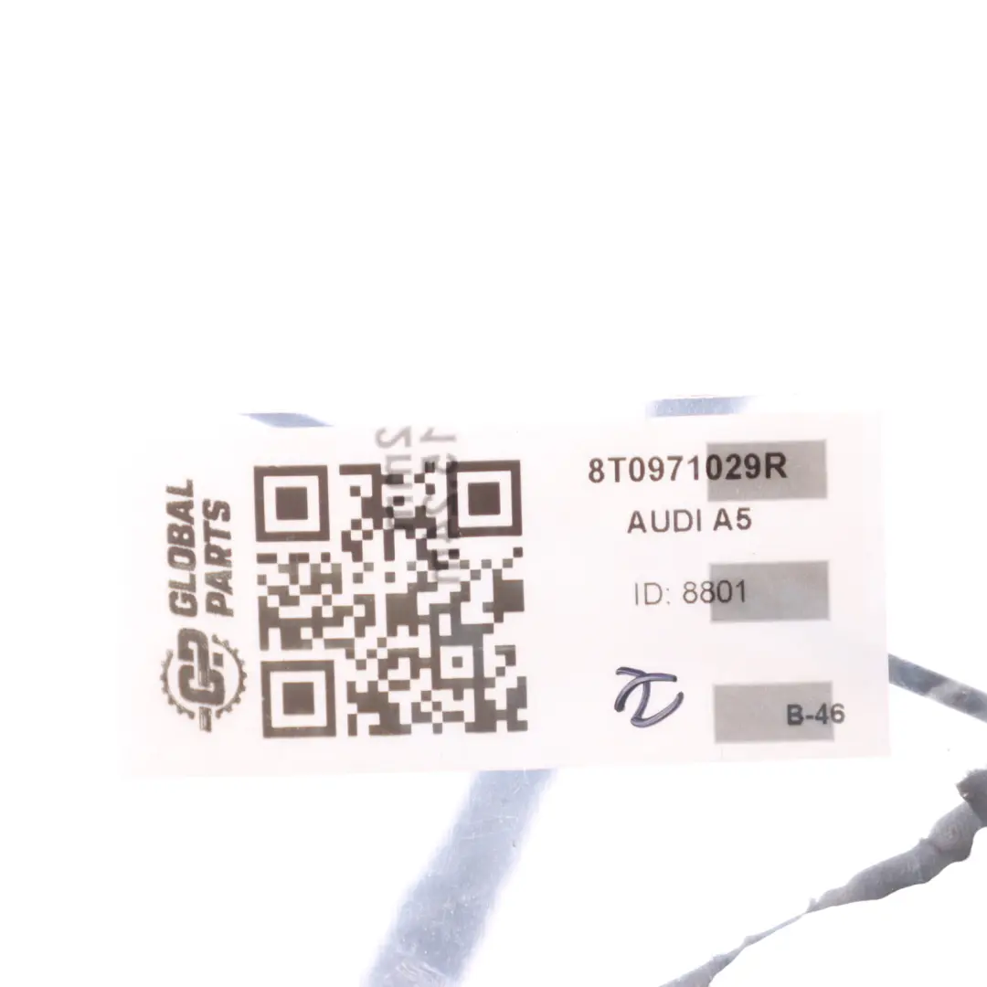 Front Door Wiring Loom Harness Driver's Side to Audi A5 8T Coupe with Part number 8T0971029R Audi A5 8T Coupe Front Door Wiring Loom Harness Driver's Side - SKU 8T0971029R - Part number 8T0971029R