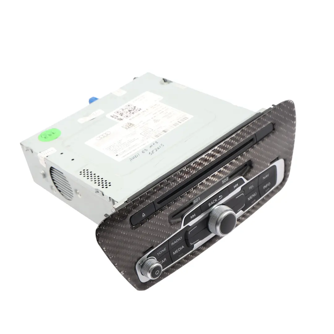 Audi Q3 8U Multimedia MMI Radio CD Navegación Módulo Principal ECU - SKU 8U0035192E-1 - Número de pieza 8U0035192E