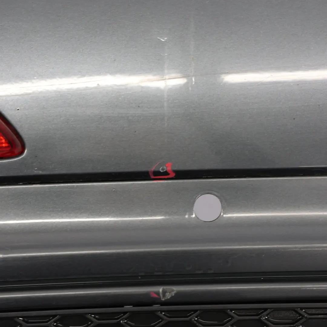 Audi Q3 8U Rear Bumper Trim Panel Covering Daytona Grey Pearl Effect - Z7S - SKU 8U0807067B-DGR1 - Part number 8U0807067B