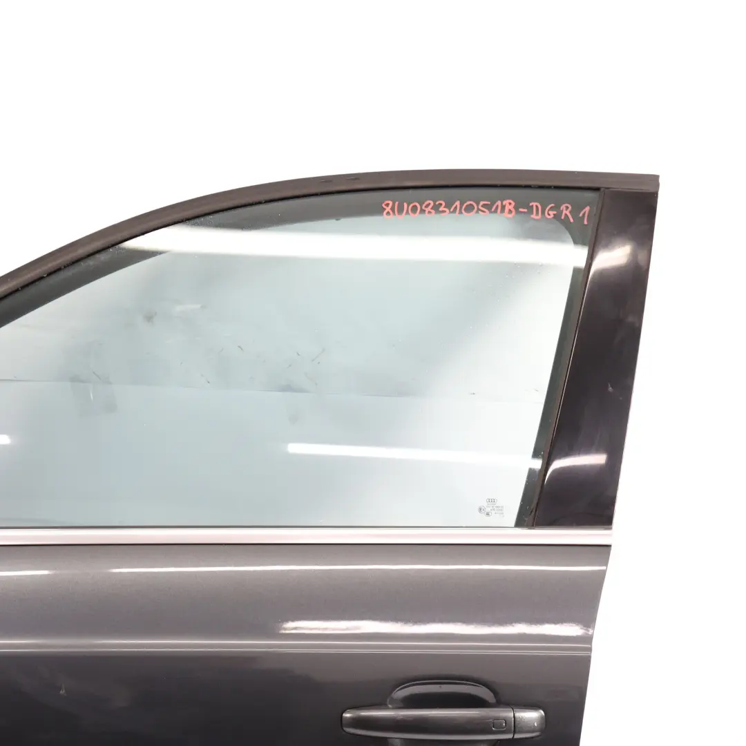 Audi Q3 8U Door Front Left N/S Covering Panel Daytona Grey Pearl Effect - Z7S - SKU 8U0831051B-DGR1 - Part number 8U0831051B