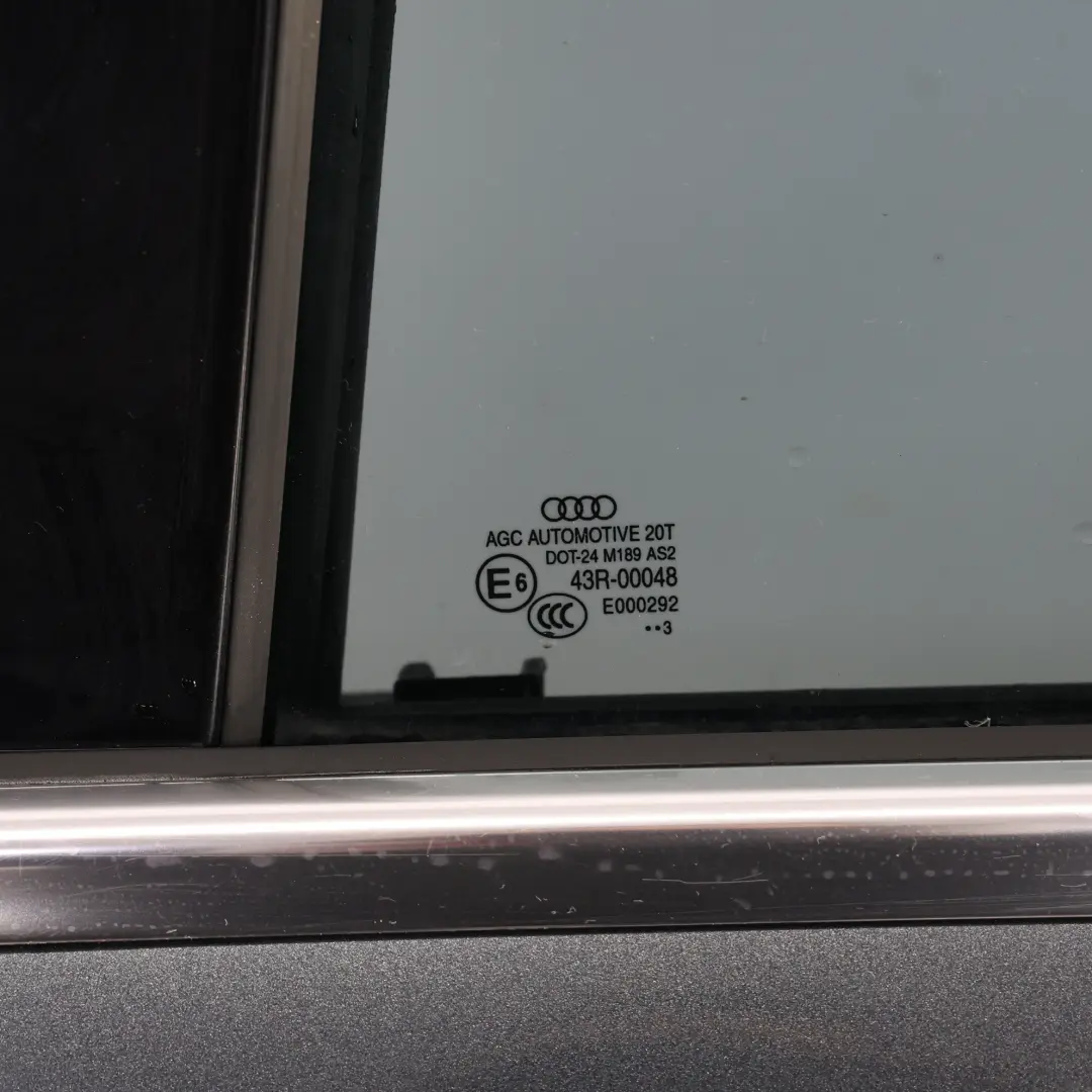 Audi Q3 8U Door Rear Left N/S Metallic Daytona Grey Pearl Effect - Z7S - SKU 8U0833051-DGR - Part number 8U0833051