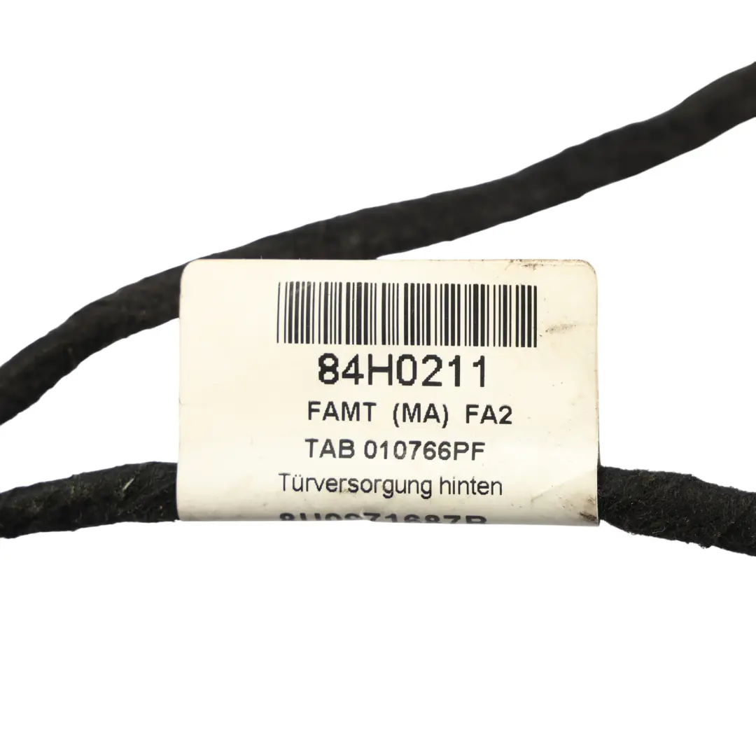 Audi Q3 8U Hintere Tür Loom Kabelbaum Kabel Links Rechts - SKU 8U0971687B - Teilenummer 8U0971687B