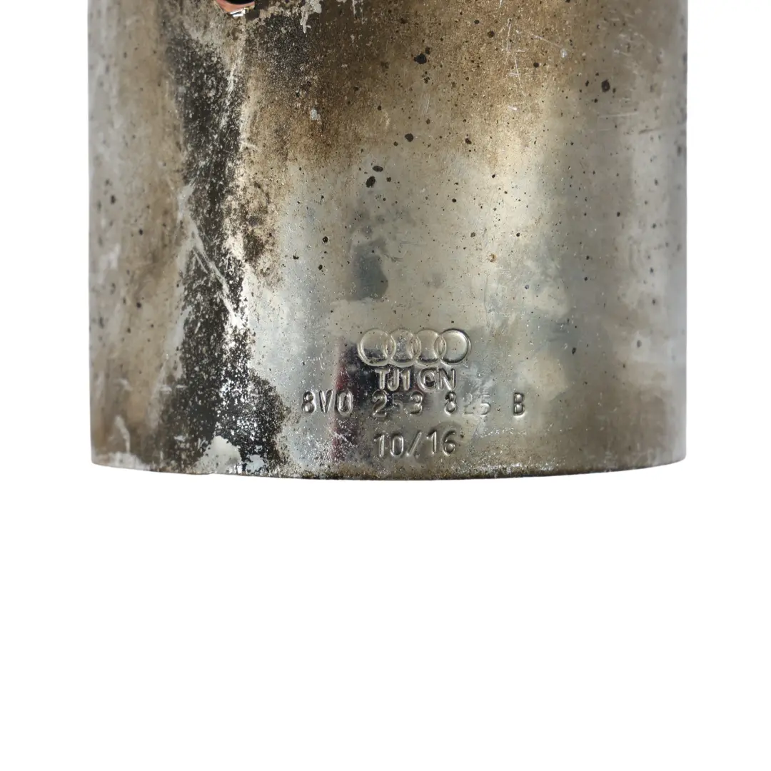 Exhaust Tips Pipes Set Left N/S 2.0 TFSI Petrol to Audi A3 S3 8V with Part number 8V0253825B Audi A3 S3 8V Exhaust Tips Pipes Set Left N/S 2.0 TFSI Petrol - SKU 8V0253825B - Part number 8V0253825B