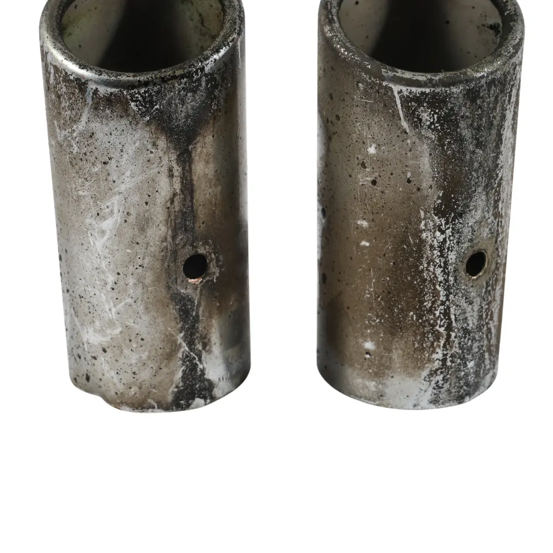 Exhaust Tips Pipes Set Left N/S 2.0 TFSI Petrol to Audi A3 S3 8V with Part number 8V0253825B Audi A3 S3 8V Exhaust Tips Pipes Set Left N/S 2.0 TFSI Petrol - SKU 8V0253825B - Part number 8V0253825B